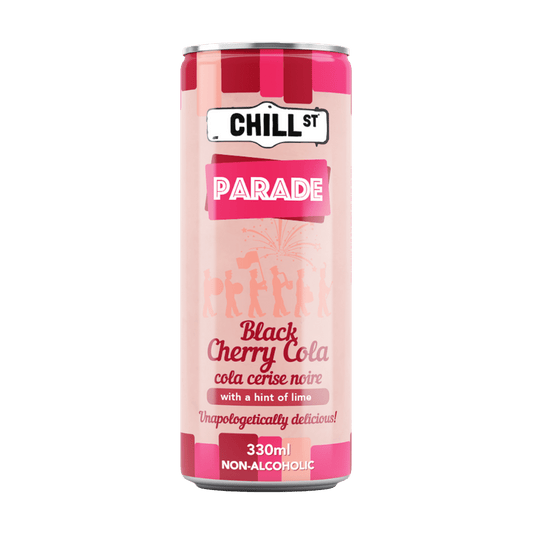 Parade black cherry cola NON-ALCOHOLIC 330ml