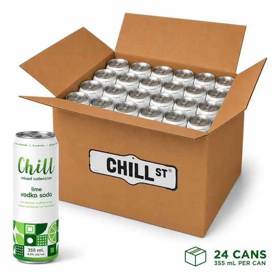 Vodka & Lime Mocktail 24-pack
