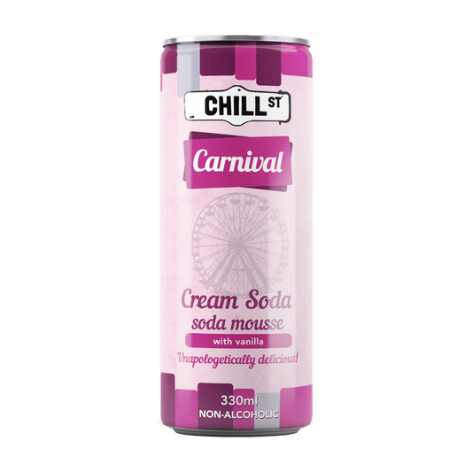 Carnival cream soda NON-ALCOHOLIC 330ml