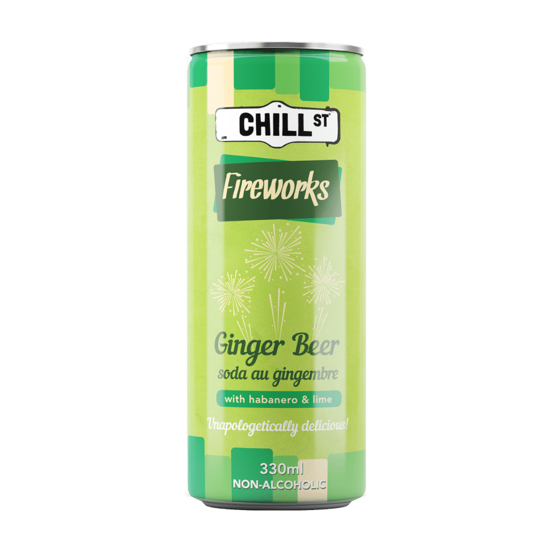 Fireworks ginger beer NON-ALCOHOLIC 330ml