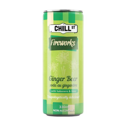 Fireworks ginger beer NON-ALCOHOLIC 330ml