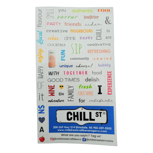Chillin' Word Magnet